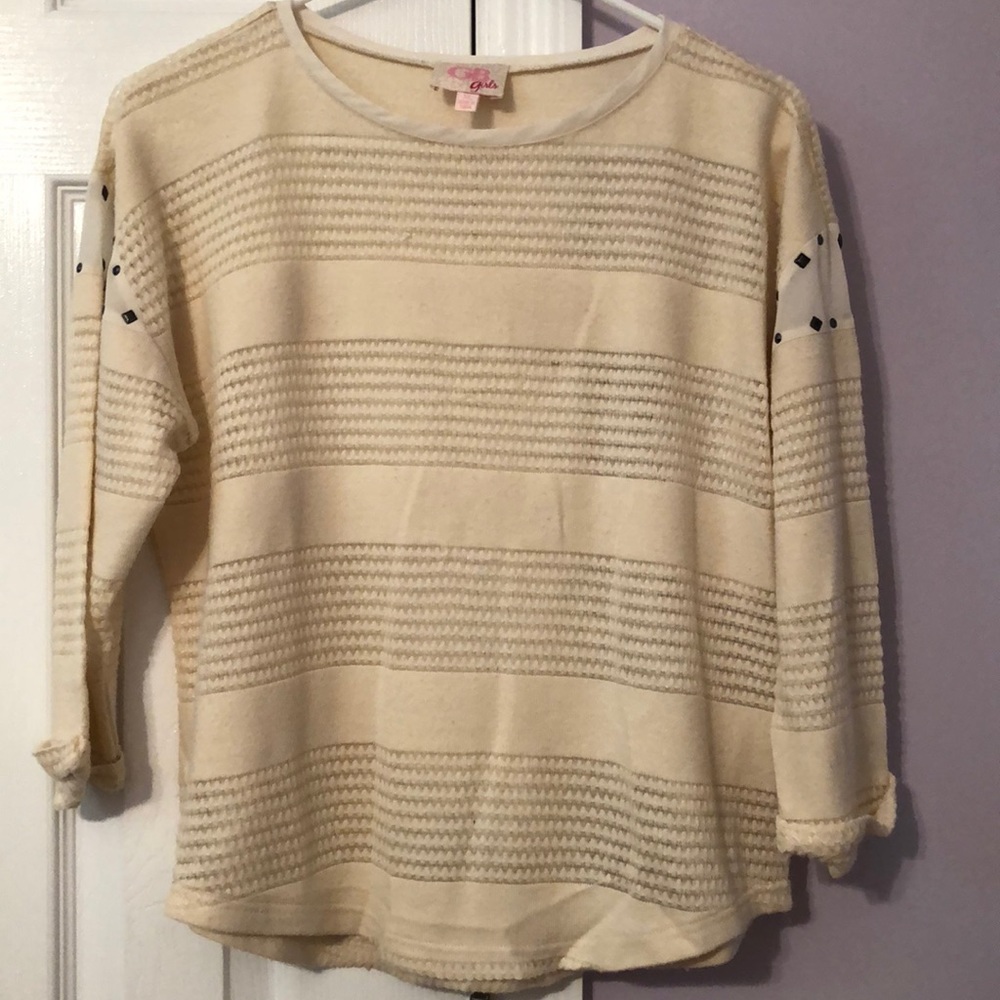 GB Girls Tan Sweater XL #fall #GB